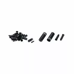 BBB KABEL KIT, 20 TEILE, ALU, SCHWARZ