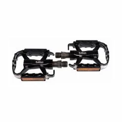 Bike Attitude Pedale MTB M224G-DU 9/16" Alu Schwarz-silber