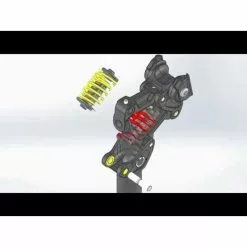 By Schulz By.Schulz Sattelst&uuml;tze, Federelemente G. LT Serie 102mm SOFT 45-65kg Red -Response Parts Verkäufe byschulz sattelstuetze federelemente g lt serie 102mm soft 45 65kg red2