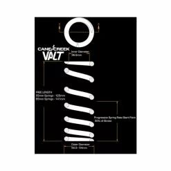 Cane Creek Valt Lightweight Progressive Spring 500-610 -Response Parts Verkäufe cane creek valt lightweight progressive spring 500 6102