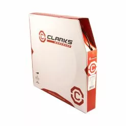 Clarks Bremskabelh&uuml;lle 2P 5mm, 30m, Box, Weiss