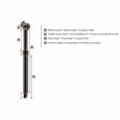 Contec Variosattelst&uuml;tze DropAGogo Inkl. Remotehebel 27.2mm, L375, 100mm -Response Parts Verkäufe contec variosattelstuetze dropagogo inkl remotehebel 272mm l375 100mm2