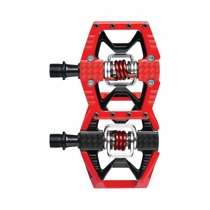 Crankbrothers Crank Brothers Pedal Double Shot 3 MTB, Allround, City, Crank-System, 9/16", Aluminium, Rot 2 Crankbrothers Crank Brothers Pedal Double Shot 3 MTB, Allround, City, Crank-System, 9/16", Aluminium, Rot – Bild 2