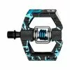 Crankbrothers Crank Brothers Pedal Mallet E LS Splatter Blau