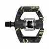 Crankbrothers Crank Brothers Pedal Mallet E LS Splatter Lime Gr&uuml;n