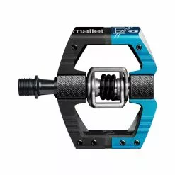 Crankbrothers Crank Brothers Pedal Mallet Enduro Long Spindle Enduro, Freeride Crank-System, 9/16", Aluminium, Blau-schwarz
