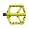 Crankbrothers Crank Brothers Pedal Stamp 1 Large Plattformpedal, Kunststoff, Citron