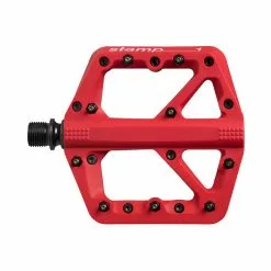 Crankbrothers Crank Brothers Pedal Stamp 1 Small Plattformpedal, Kunststoff, Rot
