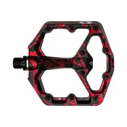 Crankbrothers Crank Brothers Pedal Stamp 7 Small Splatter Rot
