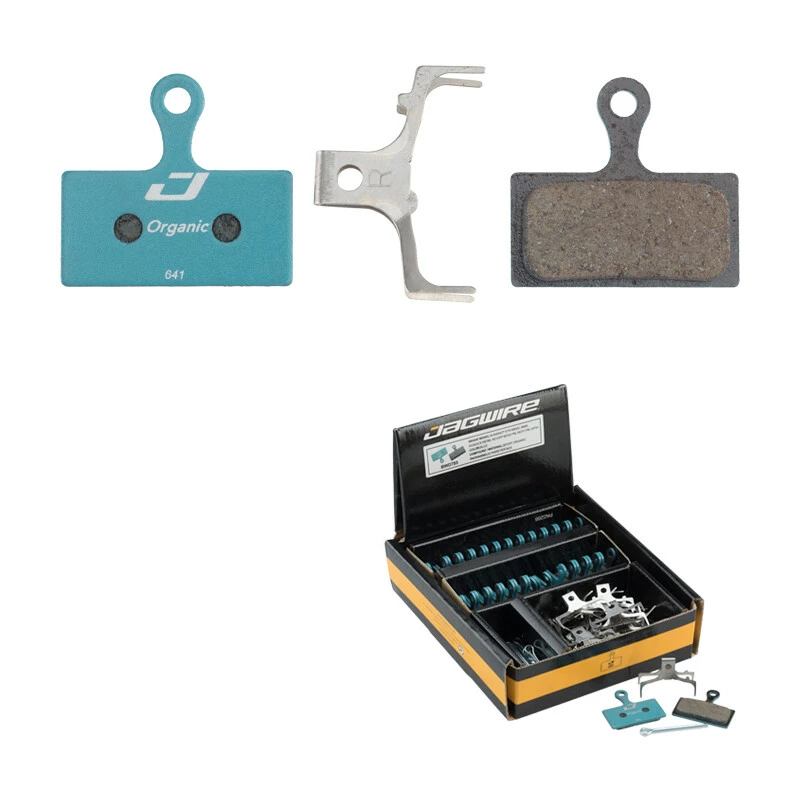 Jagwire Bremsbeläge, SPORT ORGANIC Blue Shimano BWD785 25 Paar 1 Jagwire Bremsbeläge, SPORT ORGANIC Blue Shimano BWD785 25 Paar