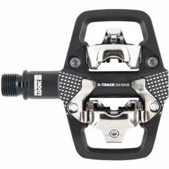 Look Pedal X-Track EN-Rage Schwarz, Inkl. Cleats