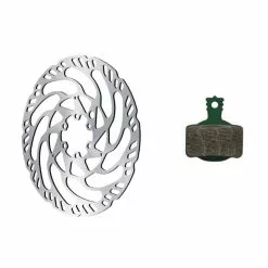 MAGURA MT ESTOP Kit 180/C - 7.S: Disc MDR-C 6-Loch Und Bremsb. 7.S,Sport (VE =1 Set)