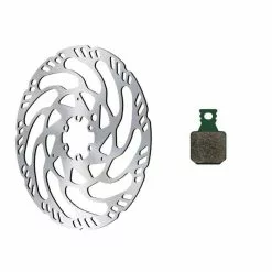 MAGURA MT ESTOP Kit 203/C - 8.S: Disc MDR-C 6-Loch Und Bremsb. 8.S,Sport (VE =1 Set)