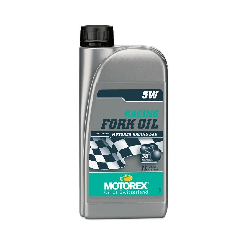 Motorex Racing Fork Oil 5W Gabelöl, 1L Flasche 2 Motorex Racing Fork Oil 5W Gabelöl, 1L Flasche – Bild 2