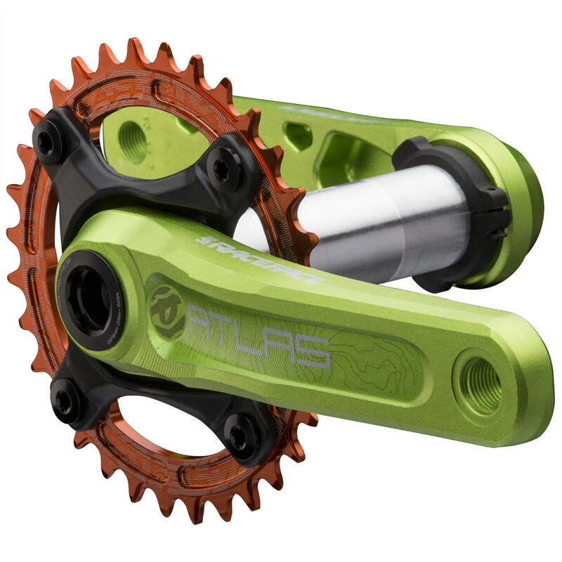 Race Face Atlas Cinch 83 Crankarm (RF151DH) Green 165mm 1 Race Face Atlas Cinch 83 Crankarm (RF151DH) Green 165mm