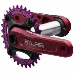 Race Face Atlas Cinch 83 Crankarm (RF151DH) Red 170mm