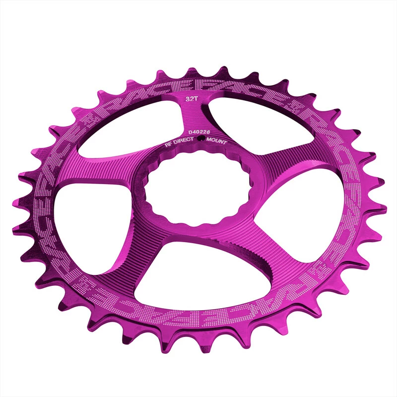 Race Face Direct Mount N/W Chainring 10-12SPD Excl. SHI12SPD Purple 26T 1 Race Face Direct Mount N/W Chainring 10-12SPD Excl. SHI12SPD Purple 26T