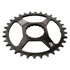 Race Face Direct Mount N/W Steel Chainring 10-12SPD Black 28T
