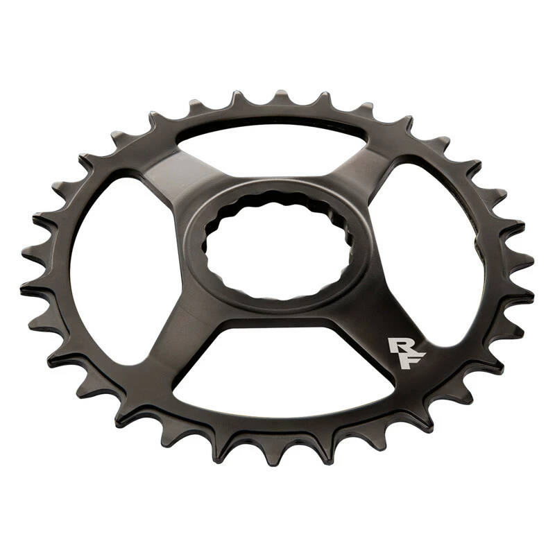 Race Face Direct Mount N/W Steel Chainring 10-12SPD Black 28T 1 Race Face Direct Mount N/W Steel Chainring 10-12SPD Black 28T