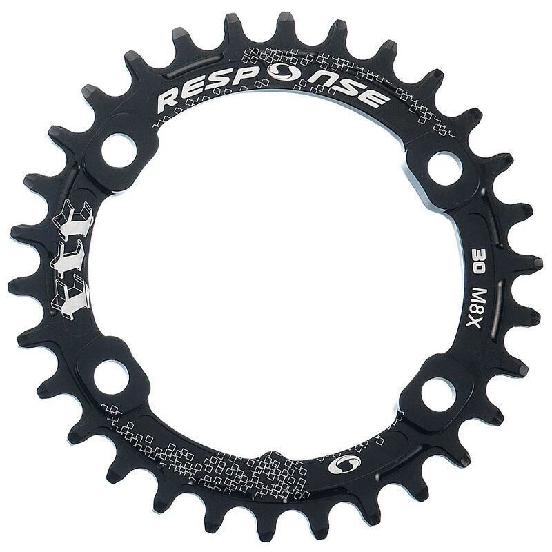 Response Kettenblatt, M8000 30T Alu 7075 CNC 10/11/12 Speed - Thick Thin Thick Black 1 Response Kettenblatt, M8000 30T Alu 7075 CNC 10/11/12 Speed - Thick Thin Thick Black