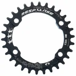 Response Kettenblatt, M8000 32T Alu 7075 CNC 10/11/12 Speed - Thick Thin Thick Black