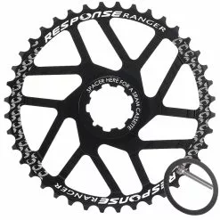 Response Kettenblatt, Sprocket 42T Alu 7075 CNC Inkl. Spacer, Shimano/SRAM Rear, 1x10speed