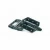 SALTPLUS ECHO CNC PEDAL BLACK 9/16 6061 T6 ALLOY, SUPER SLIM, 492 G