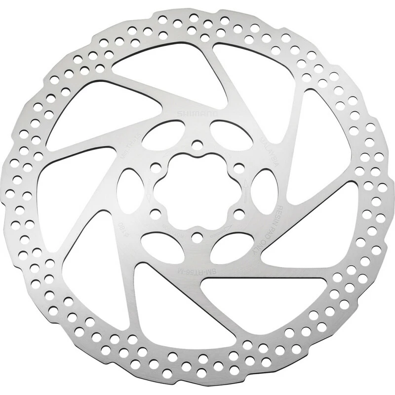 Shimano Alivio DISC Scheibe 180mm, SM-RT56M 6-Loch 1 Shimano Alivio DISC Scheibe 180mm, SM-RT56M 6-Loch