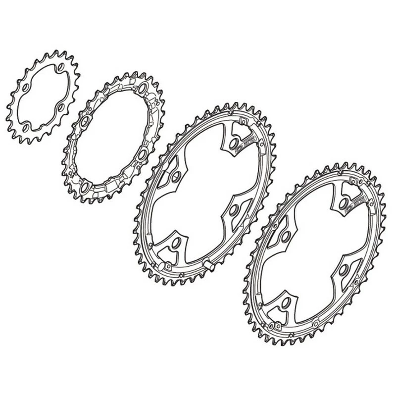 Shimano Deore 05/LX Kettenblatt 22 Zähne, Y-1DJ 22100 FC-M510/40/70/71/72 Silber 1 Shimano Deore 05/LX Kettenblatt 22 Zähne, Y-1DJ 22100 FC-M510/40/70/71/72 Silber