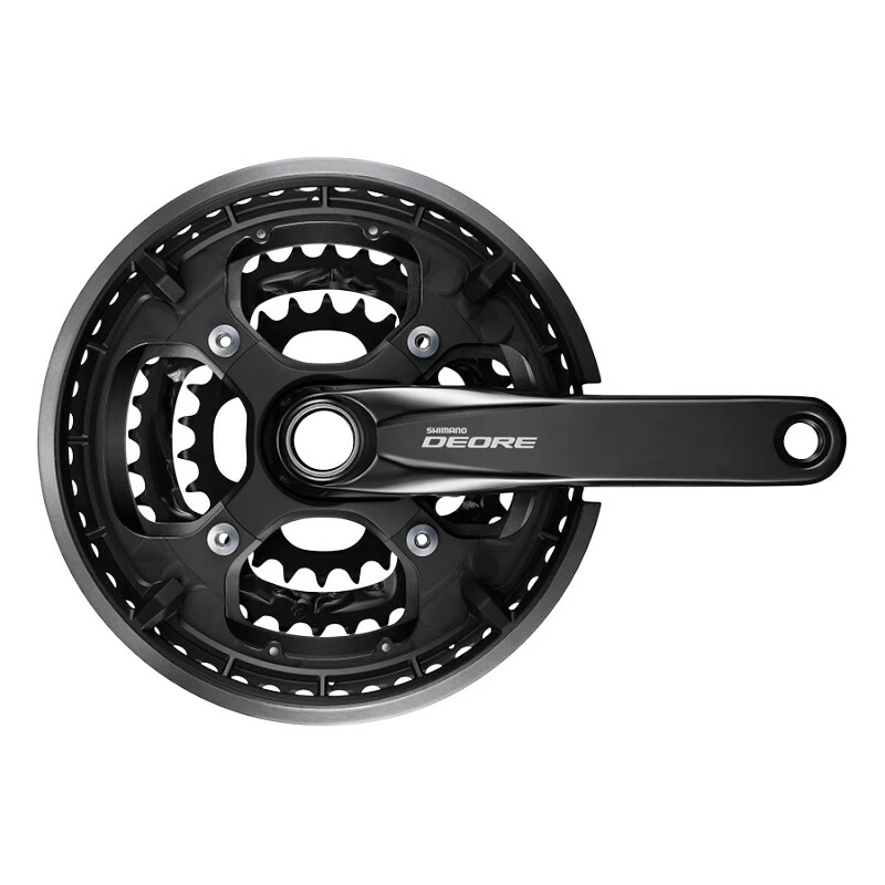 Shimano Deore 20 Trekking Kurbel 175mm 26/36/48, FC-T6010EX866CL, Schwarz, OHNE LAGER 3 Shimano Deore 20 Trekking Kurbel 175mm 26/36/48, FC-T6010EX866CL, Schwarz, OHNE LAGER – Bild 3