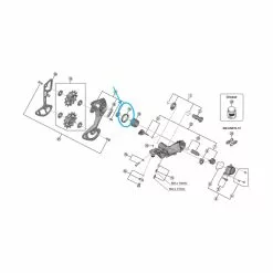 Shimano Dichtring F&uuml;r Pulley RD-M9100