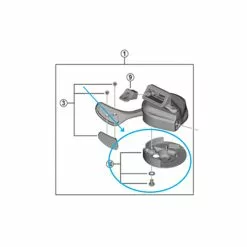 Shimano Hebelschraube Und Kappe SL-M9100