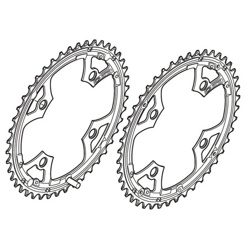 Shimano Kettenblatt FC-M540 44 Zähne Silber 1 Shimano Kettenblatt FC-M540 44 Zähne Silber