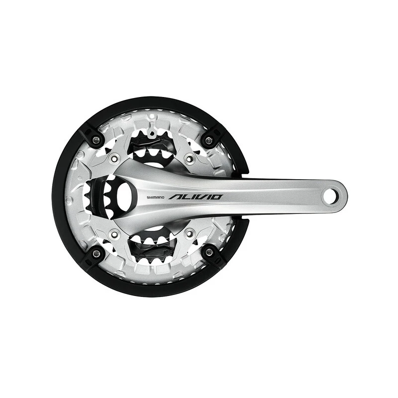 Shimano Kettenradgarnitur Alivio FC-T4060 HTII 175mm 48x36x26 Silber Box 2 Shimano Kettenradgarnitur Alivio FC-T4060 HTII 175mm 48x36x26 Silber Box – Bild 2