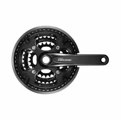 Shimano Kettenradgarnitur Deore FC-T6010 HII 170 Mm HS 48x36x26 Schwarz Box
