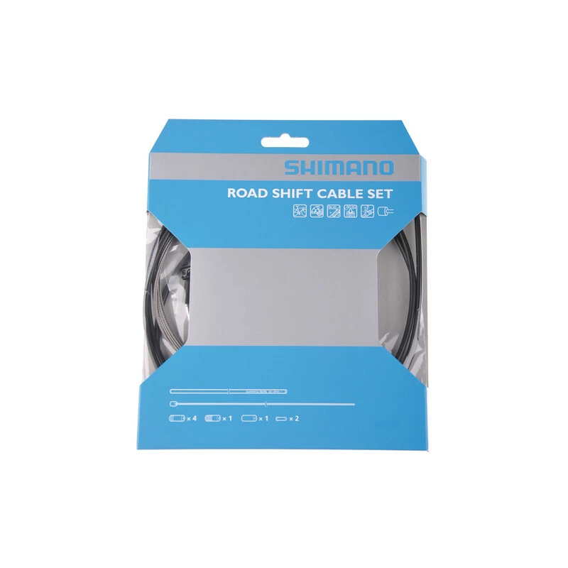 Shimano Schaltzugset RS900 Polymer Rot Blister 1 Shimano Schaltzugset RS900 Polymer Rot Blister