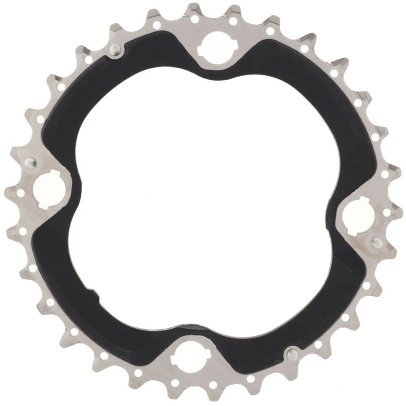 Shimano SLX/Deore 17 Kettenblatt 30 Zähne, Y-1NW 98010, FC-M672/612 Schwarz 2 Shimano SLX/Deore 17 Kettenblatt 30 Zähne, Y-1NW 98010, FC-M672/612 Schwarz – Bild 2