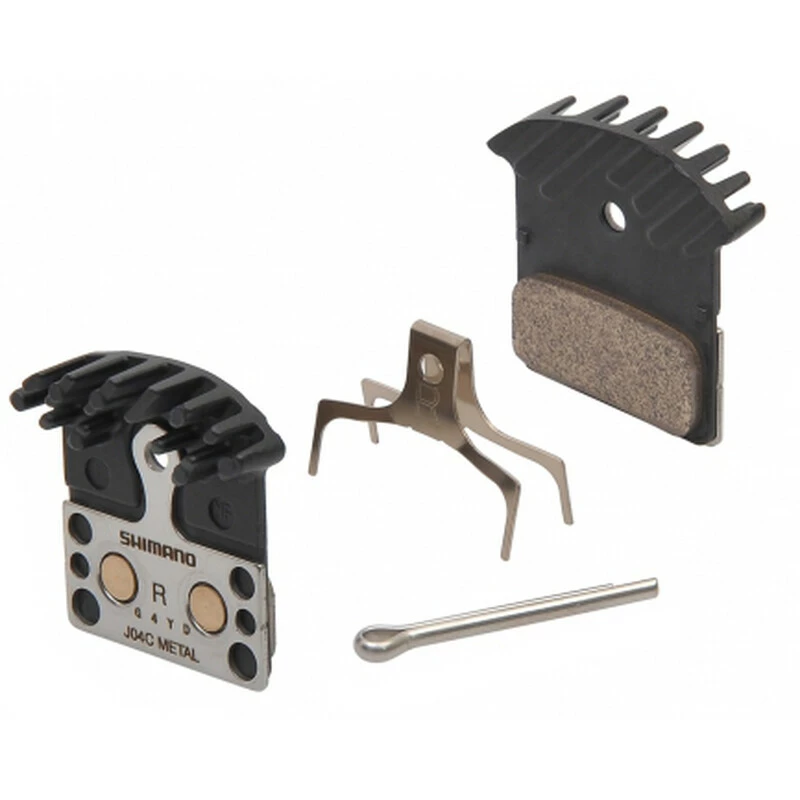 Shimano XTR/XT/SLX Trail Disc Bremsbelag Metall J04C Offen 1 Shimano XTR/XT/SLX Trail Disc Bremsbelag Metall J04C Offen