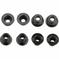 SRAM CHAINRING BOLT KIT 4X2 ST/ST BLACK