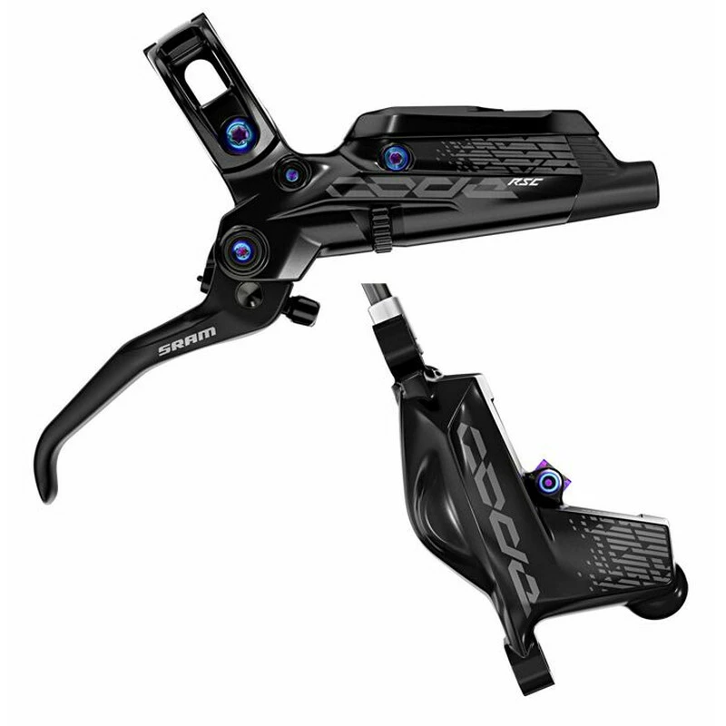 SRAM Code RSC Rear 2000mm, Alu Hebel 4-Kolben Bremssattel Schwarz / Rainbow 1 SRAM Code RSC Rear 2000mm, Alu Hebel 4-Kolben Bremssattel Schwarz / Rainbow