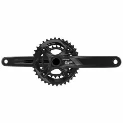 SRAM GX 20 2x11 1000 Kurbelgarnitur Alu 175mm, 36-24, BB30, Ohne Tretlager, 64/104 BCD, Schwarz