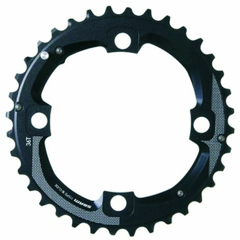 SRAM Kettenblatt, 34 Zähne, 2x10, 104BCD, 10-fach, Kein Pin, Schwarz 1 SRAM Kettenblatt, 34 Zähne, 2x10, 104BCD, 10-fach, Kein Pin, Schwarz