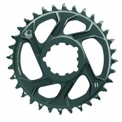 SRAM Kettenblatt X-Sync2 Eagle 38Z 1x12 6mm Offset Direct Mount Schwarz