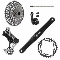 SRAM XX Eagle T-Type E-MTB 104BCD Groupset 36Z, RD, Controller, Kette, Kassette