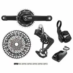 SRAM XX SL Eagle T-Type Powermeter Groupset 175 34Z, RD, Controller, Kette, Kassette
