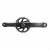 SRAM XX1 EAGLE 20 DUB Kurbelgarnitur Carbon 175mm, Boost 148, 34Z, DUB, Ohne Tretlager, Schwarz-grau
