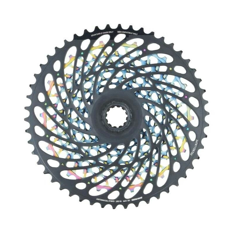 SRAM XX1 EAGLE Kassette XG-1299 10-52 XD, Rainbow, 12-fach 3 SRAM XX1 EAGLE Kassette XG-1299 10-52 XD, Rainbow, 12-fach – Bild 3