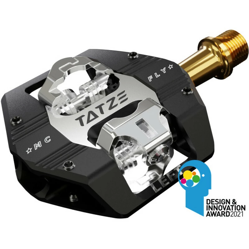 Tatze Pedal Mc-Fly Titan, Schwarz, Inkl. Cleat 1 Tatze Pedal Mc-Fly Titan, Schwarz, Inkl. Cleat